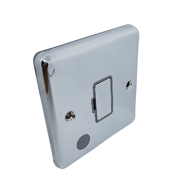 Polished Chrome Un-Switched Fuse Spur – W55PCG image 0