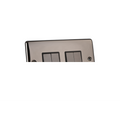 Definition 4 Gang Quad 10a Light Switch D04BN image 0