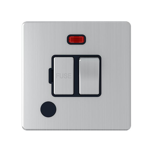 13A Switched Fuse Spur with Neon - SG39BCB image 0