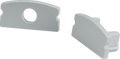 Aluminium Surface Mount Profile End Caps - 1MSURCAP image 0