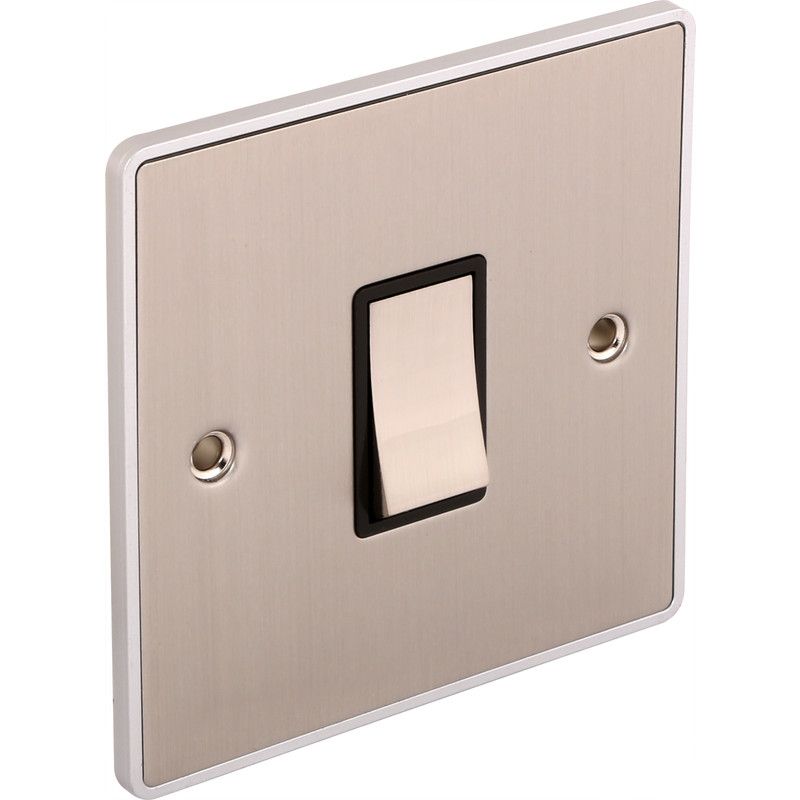 Urban Edge 1 Gang Single 10a Light Switch - UE01BCB image 0