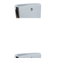 Polished Chrome 45A Double Vertical Cooker Switch - W40PCB image 0