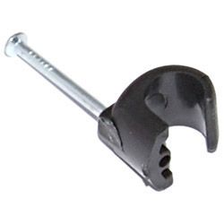 Cable Clip 10mm (100 pack) Black image 0