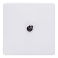 Varilight Primed 1-Gang 10A 1- or 2-Way Toggle Switch with Iridium Toggle - XDYT1IS.PD image 0