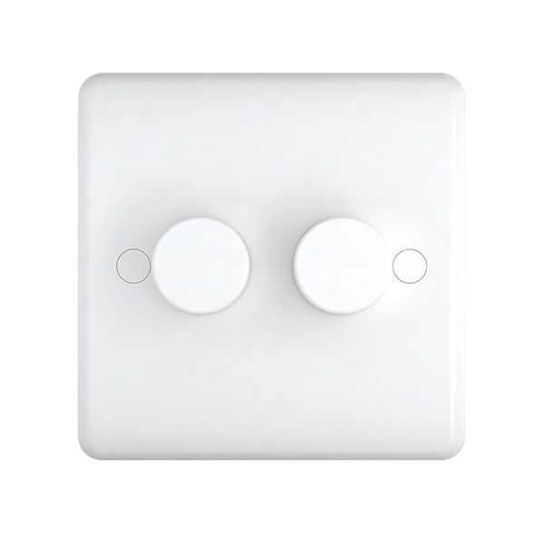 2 Gang LED Dimmer Switch ST11-IN25 image 0
