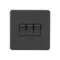 Anthracite 10AX 3G 2-way Switch - SF4000AT image 0