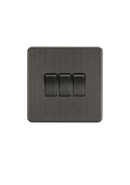 Smoked Bronze 10AX 3G 2-way Switch - SF4000SB image 0