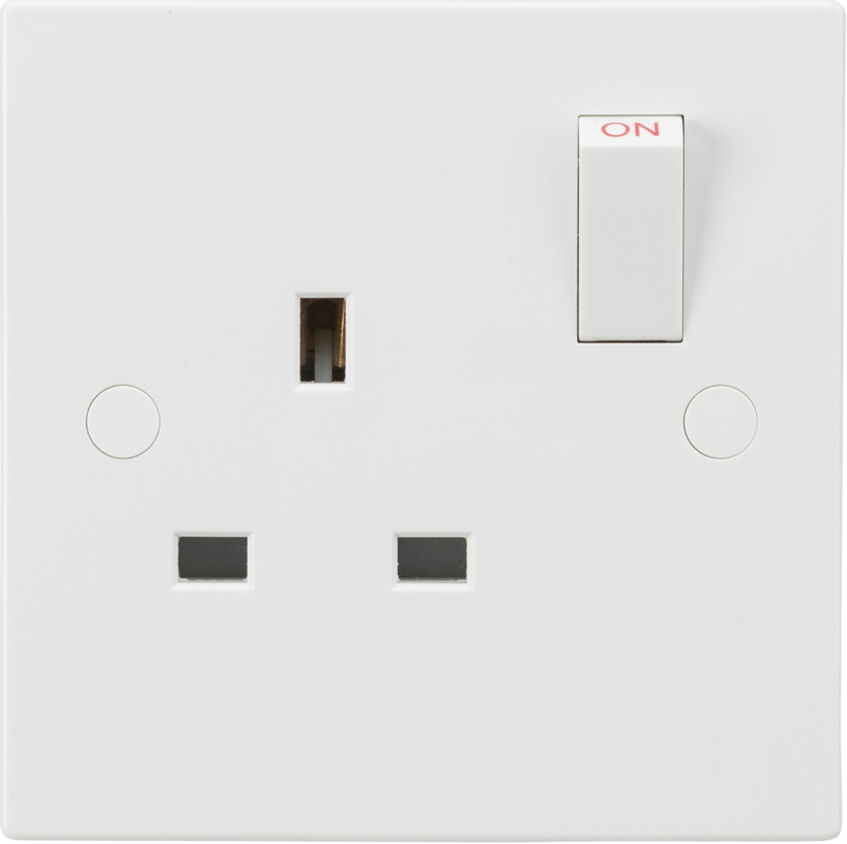 Single 1 Gang 13a Socket Square SN7000 image 0