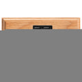 Varilight Kilnwood 2-Gang 13A Unswitched Socket with 2 x 12W Shared USB A Charging Ports - XK5U2OB image 0