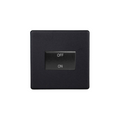Matt Black Urban Screwless 10A Fan Isolating Switch (3 Pole) XDYFIBS.MB image 0