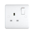 Single 1 Gang  13a Socket ST06W image 0