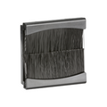 2 Gang Black Brush Module - IN031 image 0